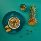 Chicken and Pineapple stew with rice