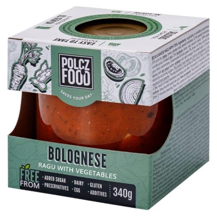 Bolognese ragu with vegetables